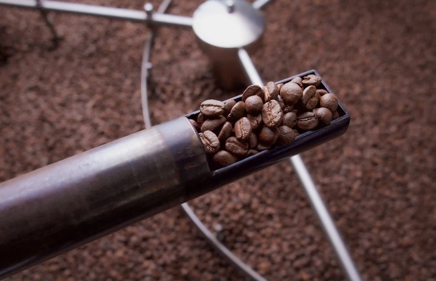 Tostando el cafe